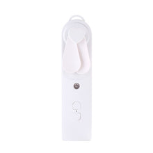 Load image into Gallery viewer, USB Rechargeable 2 In 1 Mini Fan Steamer Facial Humidifier Mister