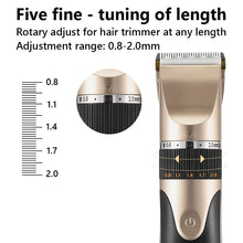 Load image into Gallery viewer, Professional Hair Trimmer Digital USB Hair Clipper