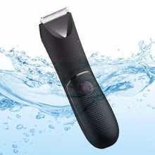 Load image into Gallery viewer, Groin Area Hair Trimmer Lawn Mower Ceramic Blade Waterproof Wet Dry Clippers Pubic Armpit Body Hair Ultimate Hygiene Razor