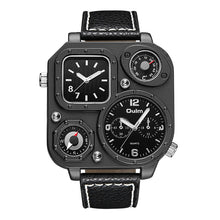 Load image into Gallery viewer, Men's Multifunctional Sports Square Punk Dual Display Watch