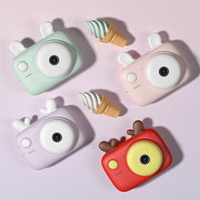 Load image into Gallery viewer, Kids Photo Camera Macaron Mini SLR