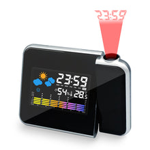 Load image into Gallery viewer, LED Alarm Projection Clock Thermometer Hygrometer