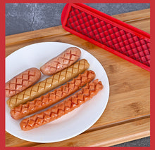 Load image into Gallery viewer, BBQ Hot Dog Sausage Egg Stainless Steel Cutter