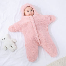 Load image into Gallery viewer, Comfortable Baby Starfish Lamb Velvet Sleeping Bag