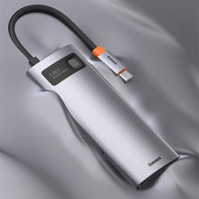 Load image into Gallery viewer, 5 In 1 Multifunctional Type C HUB Docking Station Gray