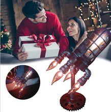 Load image into Gallery viewer, New Bazooka Flame Steampunk Rocket Home Decoration Light