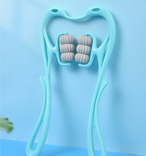 Load image into Gallery viewer, Multifunctional Manual Six-wheel Neck Massager Massage Relieve Roller