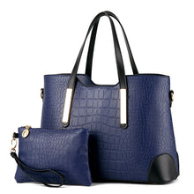 Load image into Gallery viewer, Female Fashion Two-Piece Color Contrast Handbag
