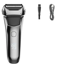 Load image into Gallery viewer, Washable Wet & Dry Electric Shaver For Men Beard