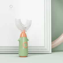 Load image into Gallery viewer, Manual Children's U-shaped Toothbrush Silicone Toothbrush