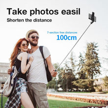 Load image into Gallery viewer, Compatible with Apple, Bluetooth Selfie Stick Tripod