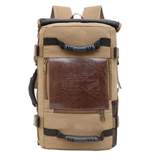 Load image into Gallery viewer, Men's Canvas Huge Travel Functional Versatile Backpack