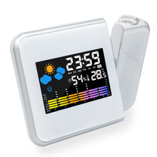 Load image into Gallery viewer, LED Alarm Projection Clock Thermometer Hygrometer