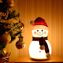 Load image into Gallery viewer, Christmas Snowman Music Night Light Rechargeable Portable