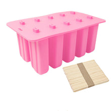 Load image into Gallery viewer, 10 Consecutive Ice Cream Ice Cream Molds Silicone Ice Tray