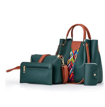 Load image into Gallery viewer, New Fashion 4-piece Women's Handbags Shoulder Bags