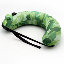 Load image into Gallery viewer, Half-circle Camouflage Swimming Ring Thickened Inflatable
