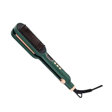 Load image into Gallery viewer, Professional 2 in1 Hair Straightener Brush Hair Styling Tools