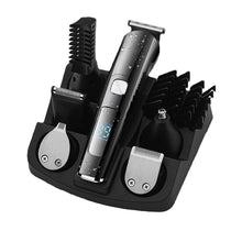 Load image into Gallery viewer, 6 in 1 USB Rechargeable Hair Clipper Haircut Machine Beard Trimmer Nose Trimmer Hair Carving Shaver Eyebrow