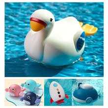 Load image into Gallery viewer, Baby Bath Toys Cute Cartoon Goose Dolphin Swimming Wind-up Clockwork
