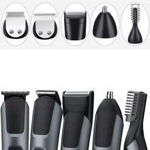 Load image into Gallery viewer, Hair Clippers Multifunctional Men Professional Electric 5 in 1 Body Nose Haircut Machine Kit Beard Trimmer Razor