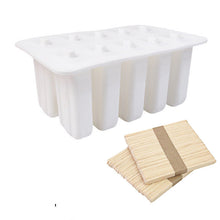 Load image into Gallery viewer, 10 Consecutive Ice Cream Ice Cream Molds Silicone Ice Tray
