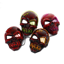 Load image into Gallery viewer, Halloween Scary One-Eyed Pirate Mask Cosplay Led Mask