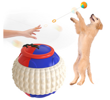 Load image into Gallery viewer, Hand Throwing Ball ABS Dog Chew Training Ball