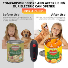 Load image into Gallery viewer, Electric Can Opener Automatic Bottle Opener Cordless