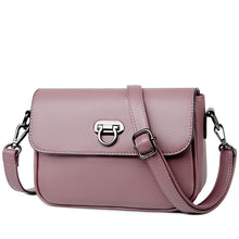 Load image into Gallery viewer, Fashion Leather One-Shoulder Small Square Messenger Bag