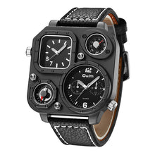 Load image into Gallery viewer, Men's Multifunctional Sports Square Punk Dual Display Watch