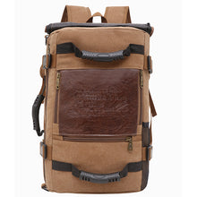 Load image into Gallery viewer, Men's Canvas Huge Travel Functional Versatile Backpack