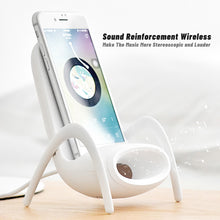 Load image into Gallery viewer, Fast Wireless Charger Phone Holder Desk Cute Stand