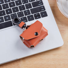 Load image into Gallery viewer, Headphone Case Two-color Simple Leather Pattern