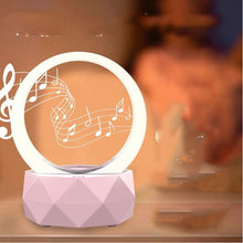 Load image into Gallery viewer, Bedside Bluetooth Speaker 6D Surround Sound Switchable Light