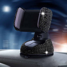 Load image into Gallery viewer, Multifunctional Air Outlet Diamond-encrusted Car Phone Holder
