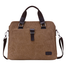 Load image into Gallery viewer, Men's Simple Fashion Business Canvas Briefcase