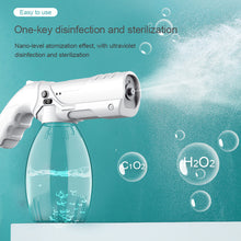 Load image into Gallery viewer, Handheld Wireless Charging Blue Light Nano Atomizing Spray Gun