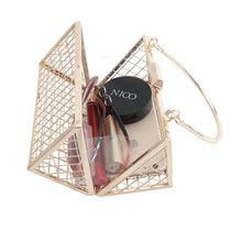 Load image into Gallery viewer, Fashion Metal Hollow Iron Mesh Handbag