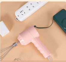 Load image into Gallery viewer, Portable Mini Wireless Electric Egg Beater HandHeld USB