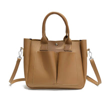 Load image into Gallery viewer, Korean Style Double Pocket Women's Shoulder Bag