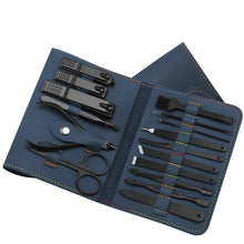 Load image into Gallery viewer, 16 Pcs Nail Clippers Nail Cutter Nail Scissors With PU Bag