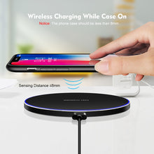 Load image into Gallery viewer, Wireless Charger Induction Type C Fast Charging Pad