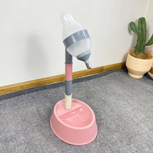 Load image into Gallery viewer, Automatic Pet Water Dispenser Stand Feeder Bowl Adjusting Height