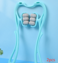 Load image into Gallery viewer, Multifunctional Manual Six-wheel Neck Massager Massage Relieve Roller