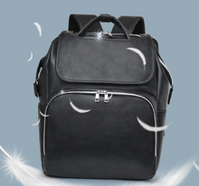 Load image into Gallery viewer, New PU Leather Diaper Bag Baby Mummy Maternity Bag