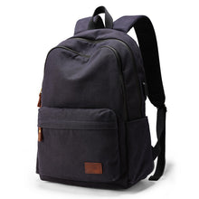 Load image into Gallery viewer, Light-weight Canvas College Style Travel Backpack