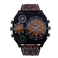 Load image into Gallery viewer, Dual Travel Time Zones Casual Quartz Watch For Men