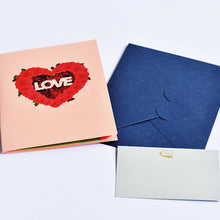 Load image into Gallery viewer, 3D Pop-Up Cards Flowers Birthday Card Anniversary Gifts