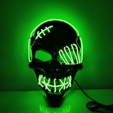 Load image into Gallery viewer, Halloween Scary One-Eyed Pirate Mask Cosplay Led Mask